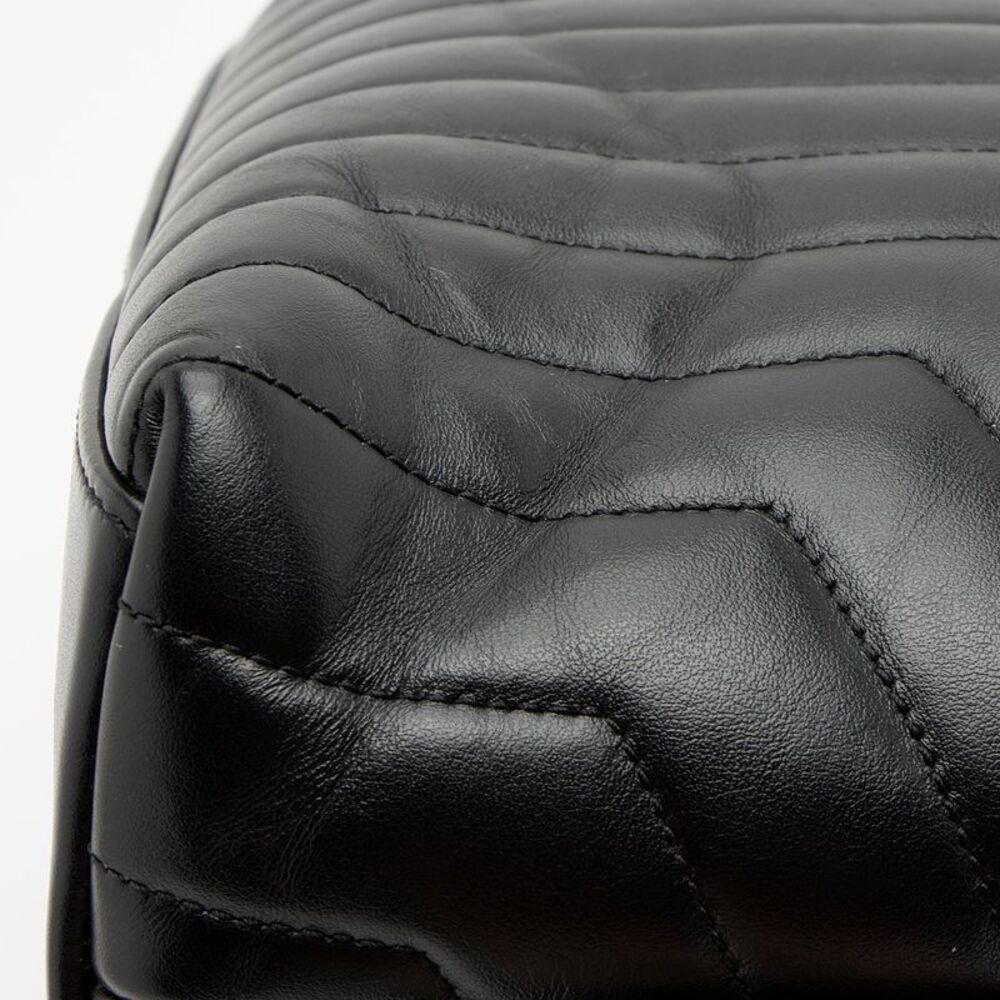 Saint Laurent Matelasse Calfskin Monogram LouLou Medium Backpack - Picture 12 of 15